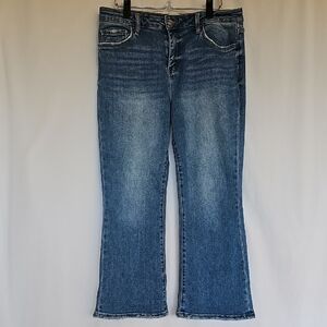 Lovervet Classic Blue Boot Cut Jeans for Women